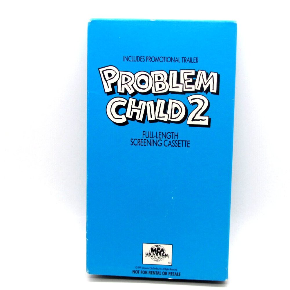 Problem Child 2 - Full Lengh Screening Promotional Trailer (VHS) Tested